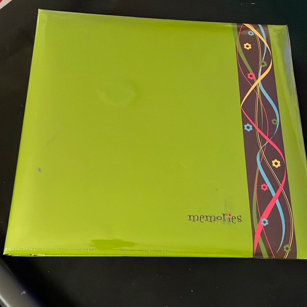Green scrapbook